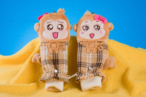Plush Toy Monkey with Gloves